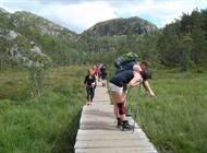 Rybolov a turistika Norsko Gursken 2013